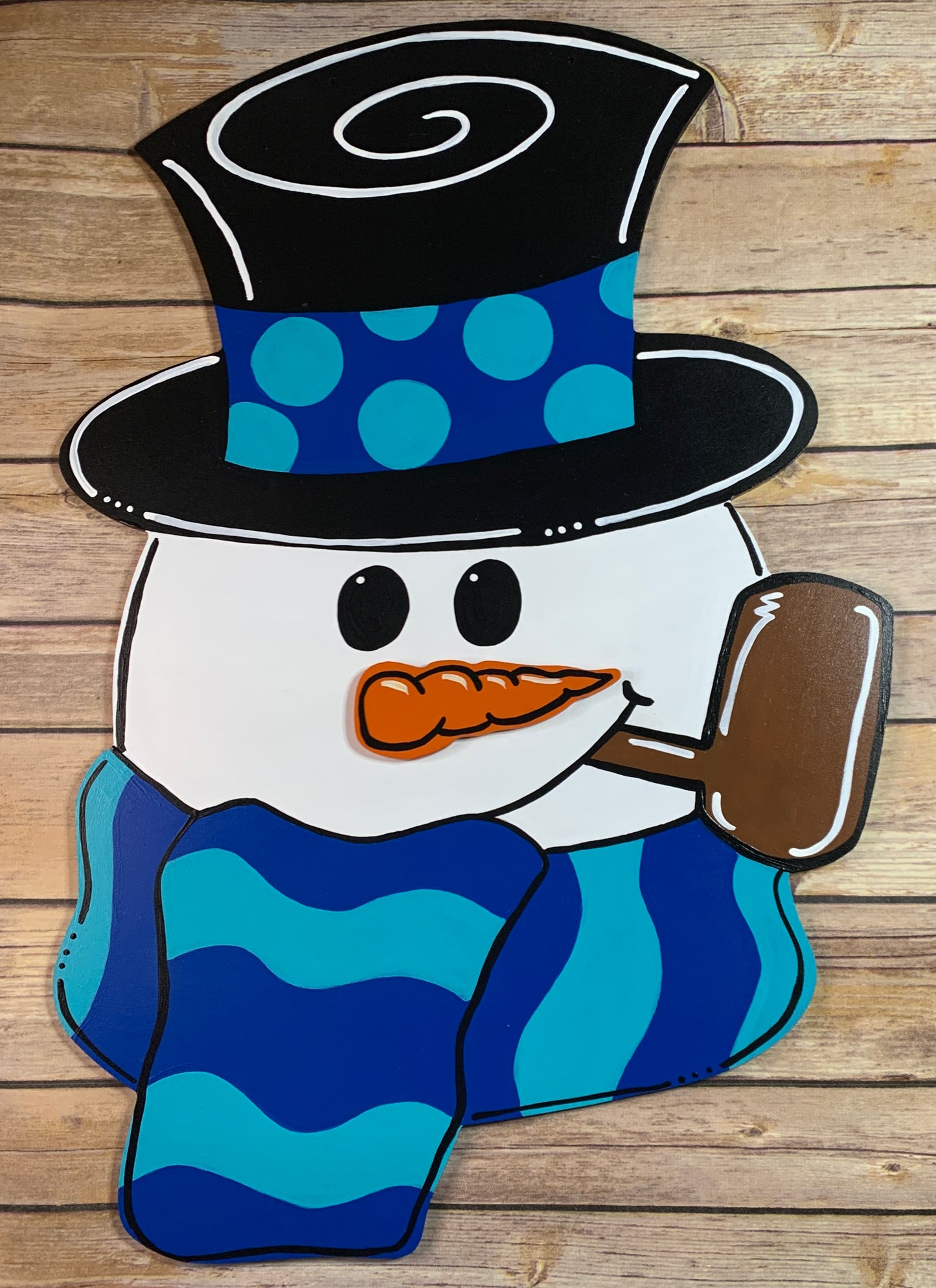 Snowman Door Hanger DIY Kit