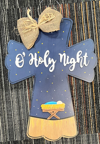 O’ Holy Night Door Hanger DIY Kit