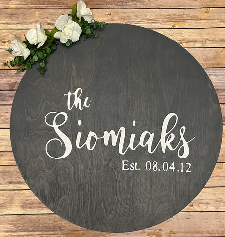 Wedding Guest Book Sign - Gray