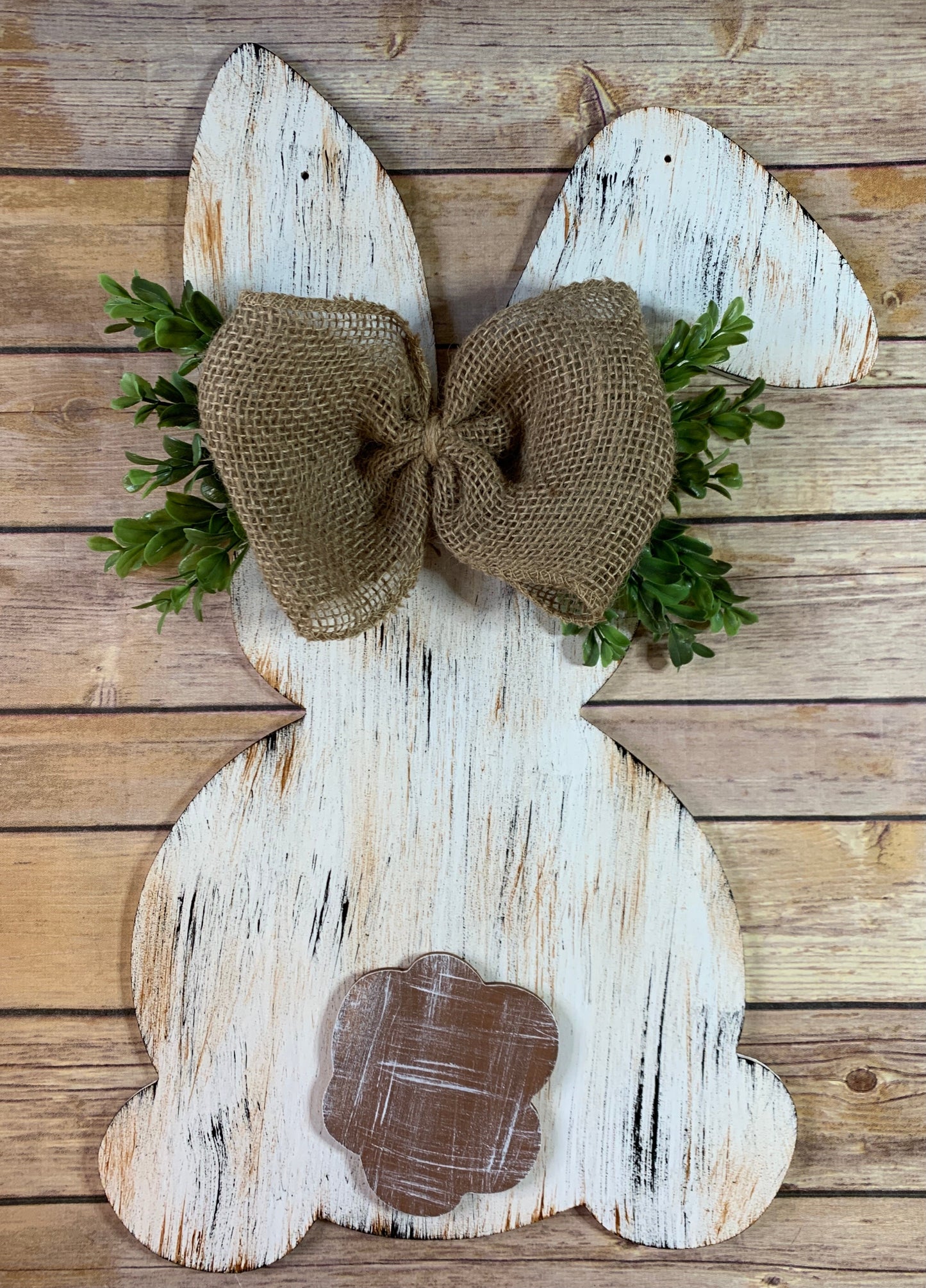 Rustic Bunny Door Hanger