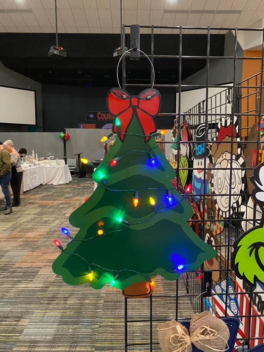 Christmas Tree With Christmas Lights