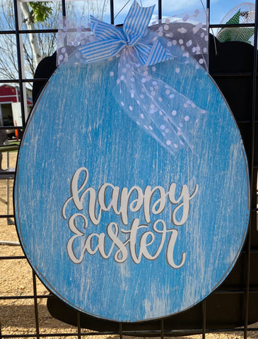 Easter Egg Door Hanger - Happy Easter