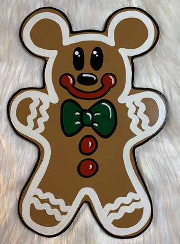 Mr. Gingerbread Mouse Wreath Attachment