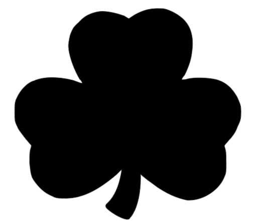 Shamrock with Horseshoe Blank Door Hanger DIY Kit